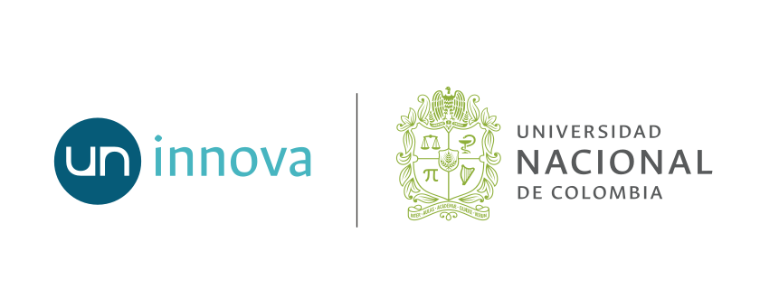 UNinnova logo alongside the Universidad Nacional de Colombia crest